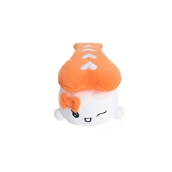 Peluche sushi saumon joyeux