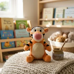 Peluche Tigrou aimantée épaule