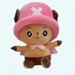 Peluche Tony Chopper One Piece mignon rose