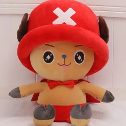 Peluche Tony Chopper One piece mignon rouge