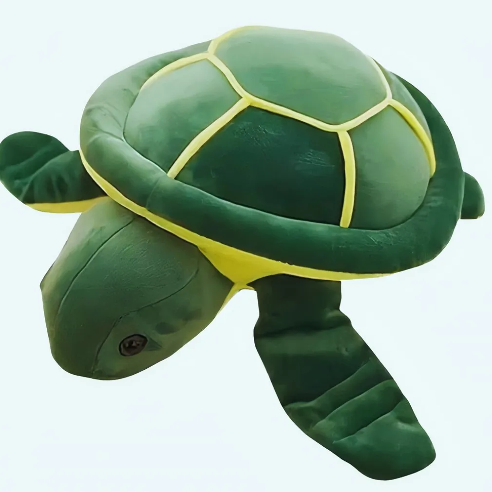 Peluche tortue bleue