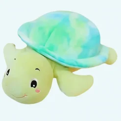 Peluche tortue bleue à croquer