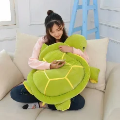 Peluche tortue coussin