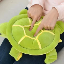 Peluche tortue coussin