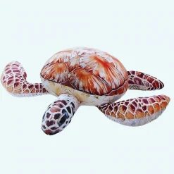 Peluche tortue de mer rouge