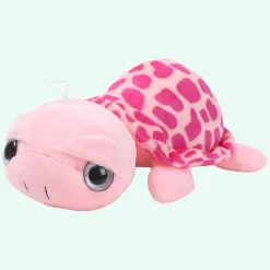 Peluche tortue rose