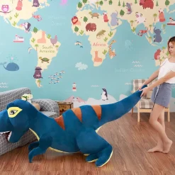 Peluche T-rex géante