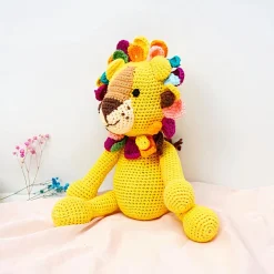 Peluche Tricot Lion