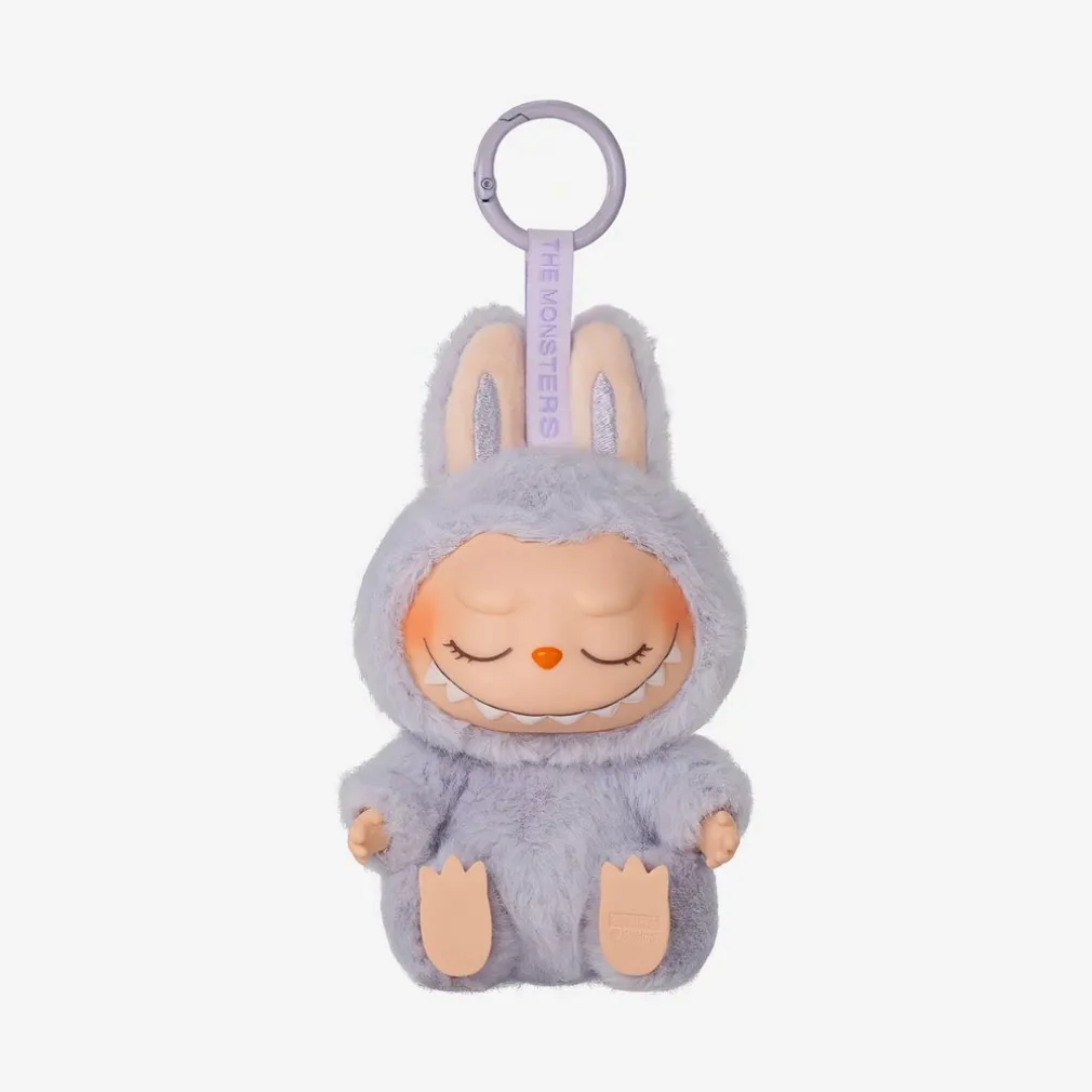 Peluche type Labubu boîte mystère assis