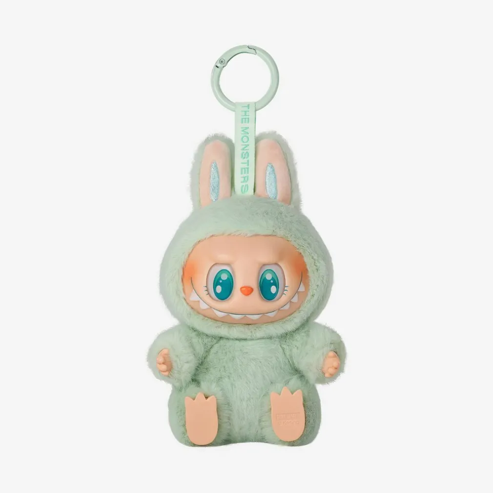 Peluche type Labubu boîte mystère assis
