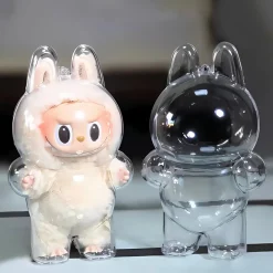 Peluche type Labubu boîte mystère couleurs pop