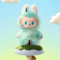 Peluche type Labubu boîte mystère couleurs pop