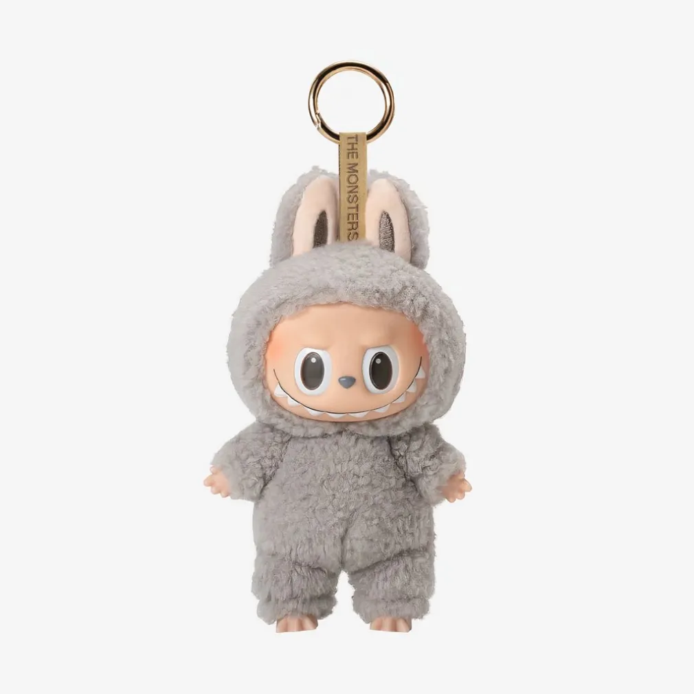 Peluche type Labubu boîte mystère debout