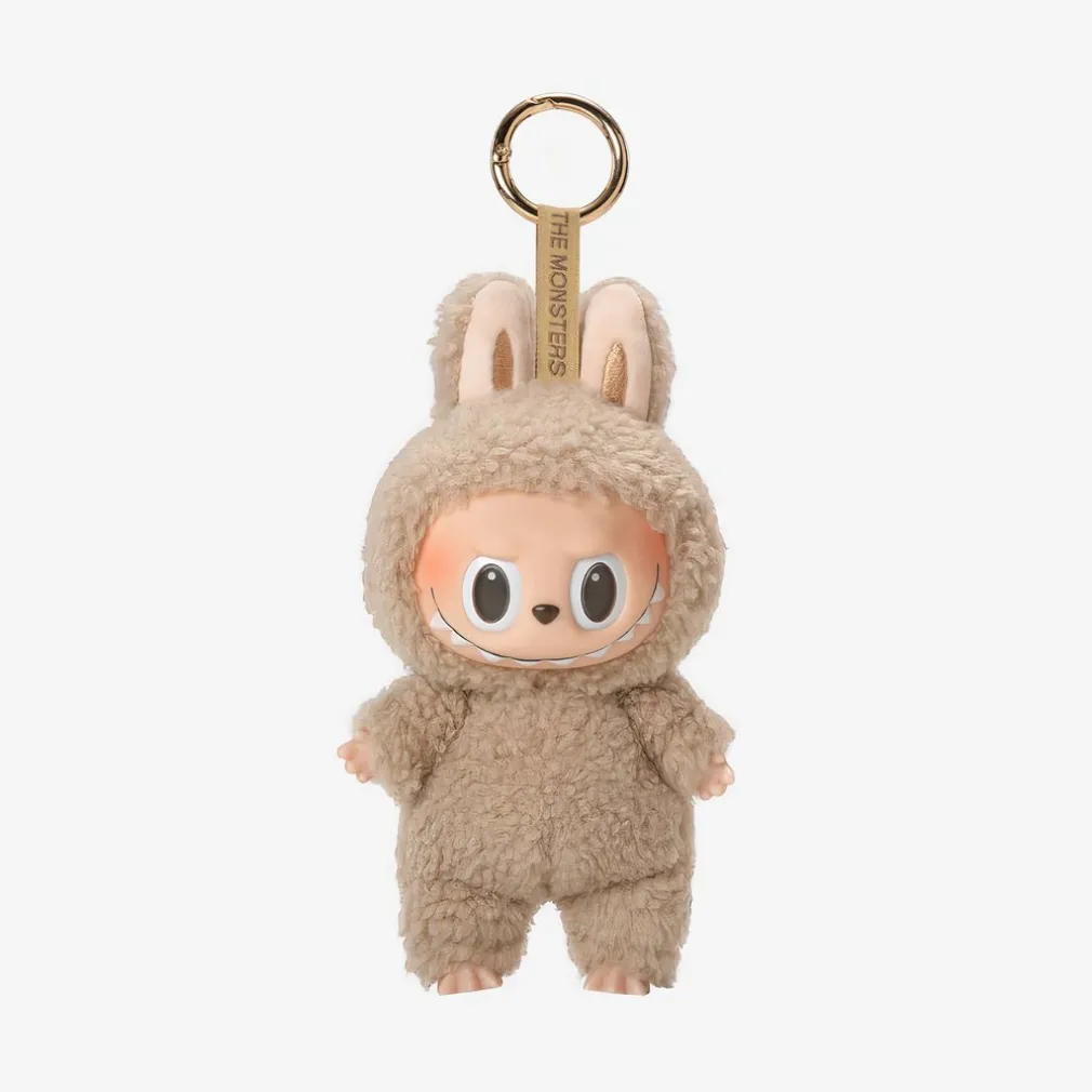 Peluche type Labubu boîte mystère debout