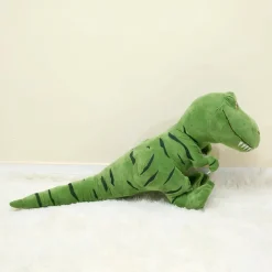 Peluche tyrannosaure adorable verte