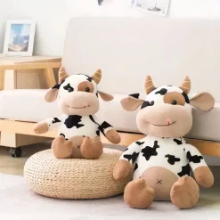 Peluche vache tachetée