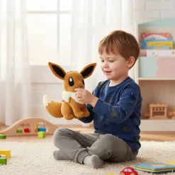 Peluche Évoli trop mignonne de 32 cm