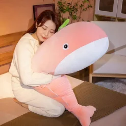 Peluche XXL baleine pastel