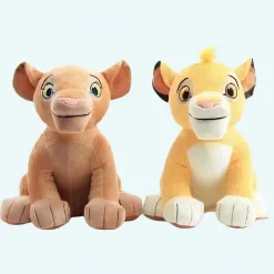Peluches Simba et Nala