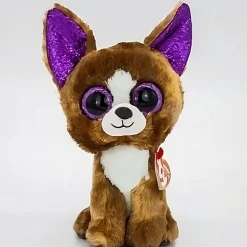 Petite peluche chien marron