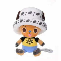 Petite peluche Chopper One Piece méchant blanc