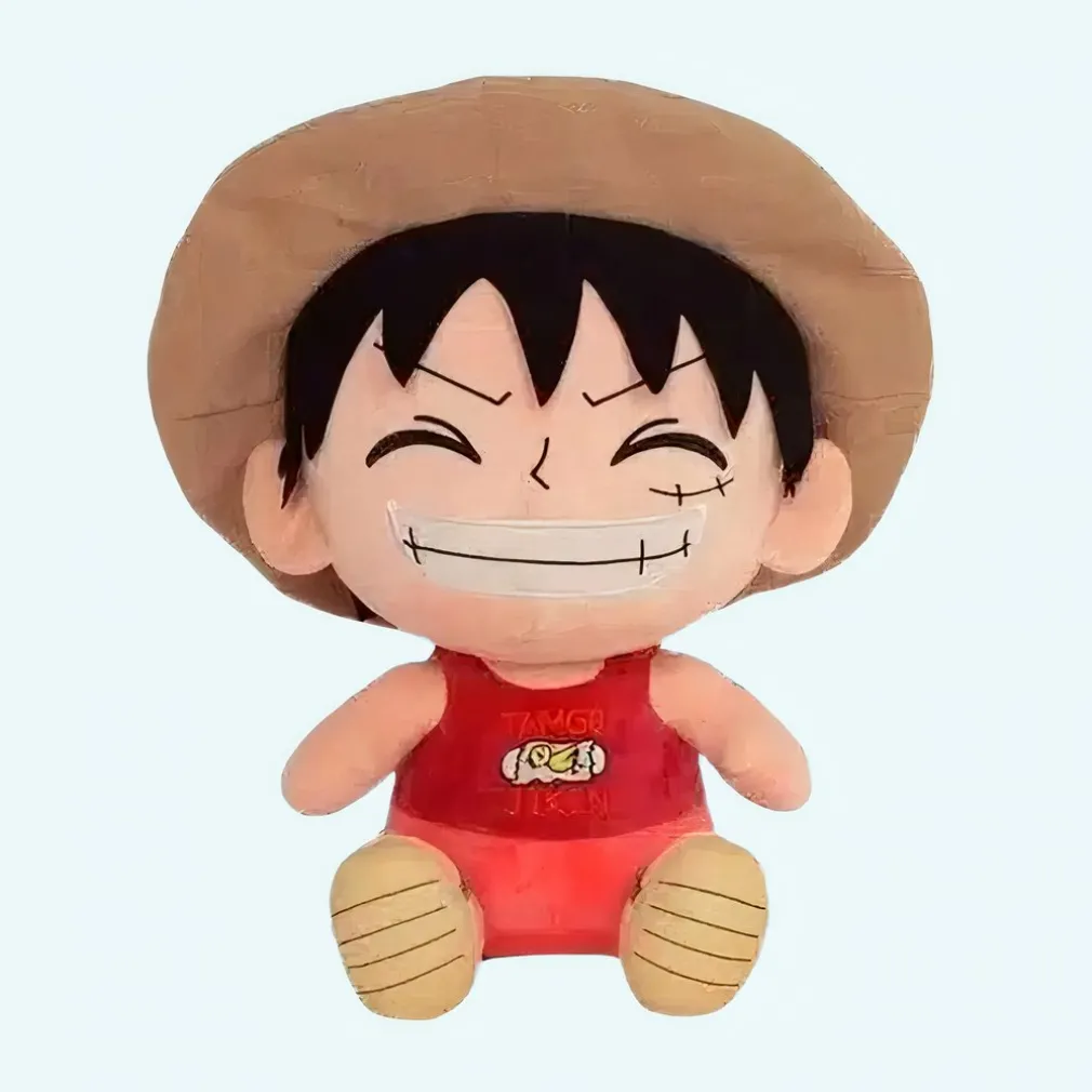 Petite peluche Luffy heureux One piece