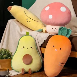 Poupée en peluche fruit en forme d’avocat