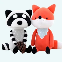 Renard en peluche douce
