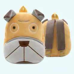 Sac à dos en peluche chien
