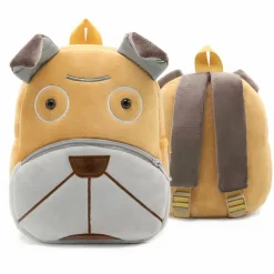 Sac à dos en peluche chien