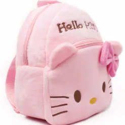 Sac à dos en peluche Hello Kitty rose