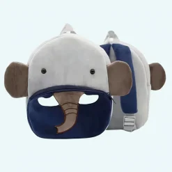 Sac à dos en peluche éléphant