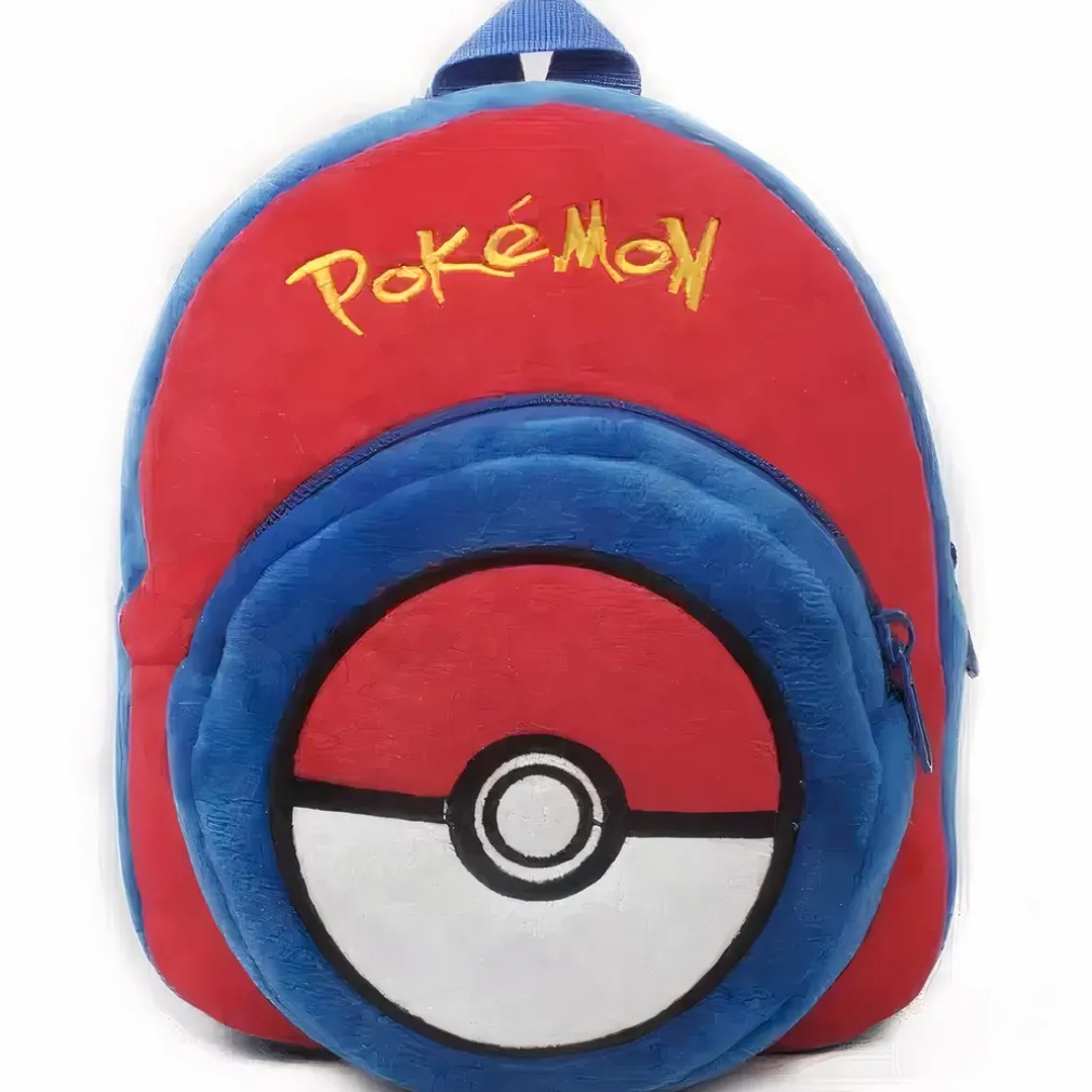 Sac à dos en peluche Pokéball
