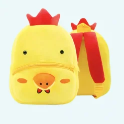 Sac à dos en peluche poule