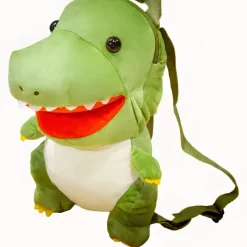 Sac à dos peluche tyrannosaure