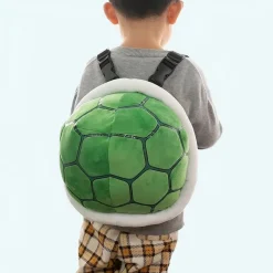 Sac à dos tortue Mario en peluche pour enfant