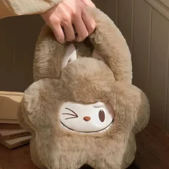 Sac à main en peluche style Labubu