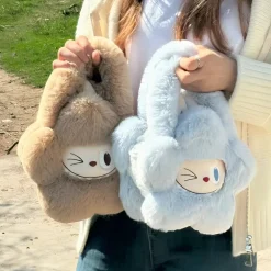 Sac à main en peluche style Labubu