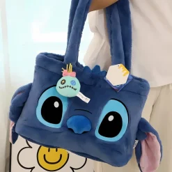 Sac en peluche tête de Stitch