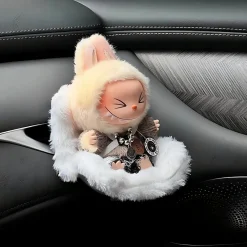 Siège auto pour peluche style Labubu