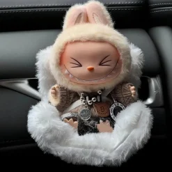 Siège auto pour peluche style Labubu