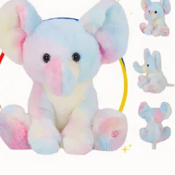 Veilleuse peluche en forme d’éléphant