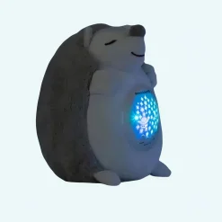 Veilleuse peluche hérisson projecteur ciel étoilé