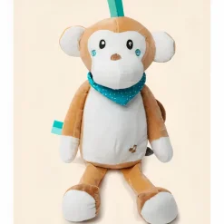 Veilleuse peluche singe musicale